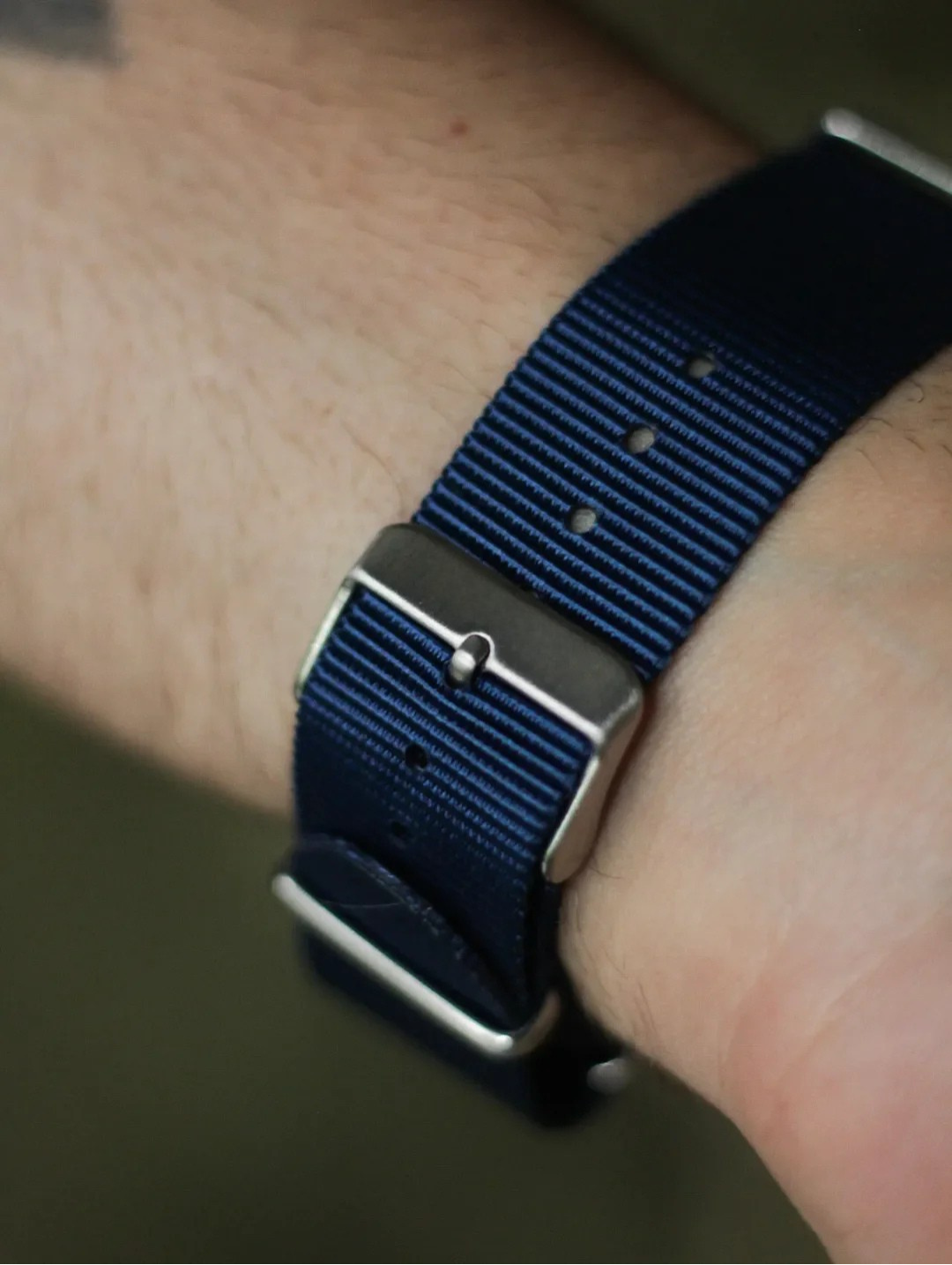 CORREA NATO MILITAR – AZUL