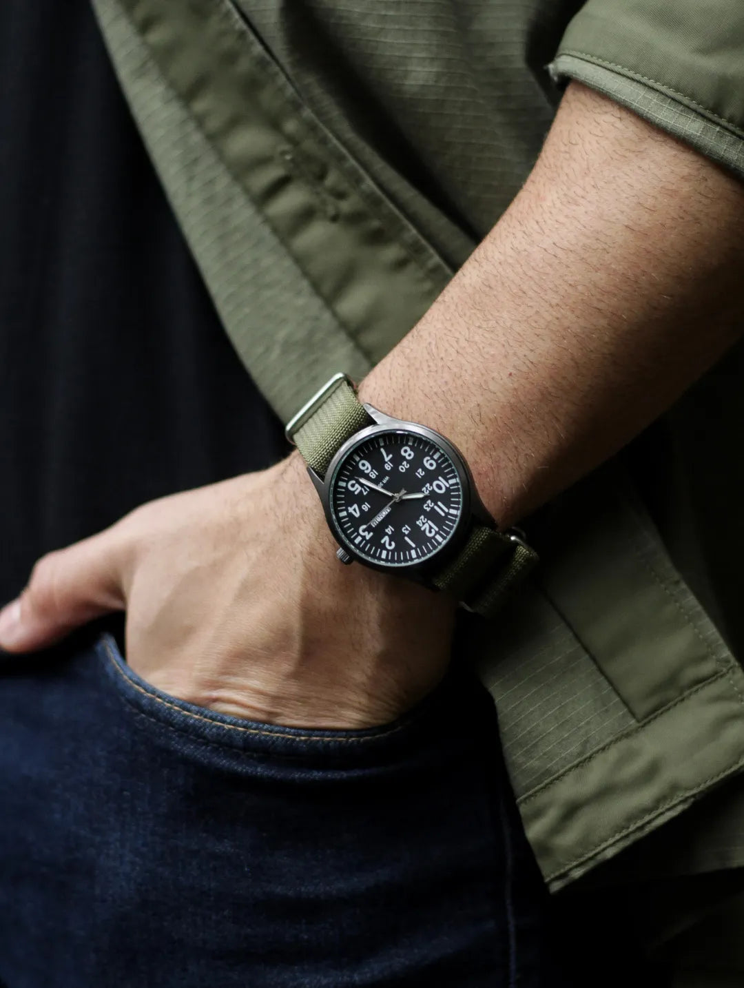 CORREA NATO MILITAR – VERDE