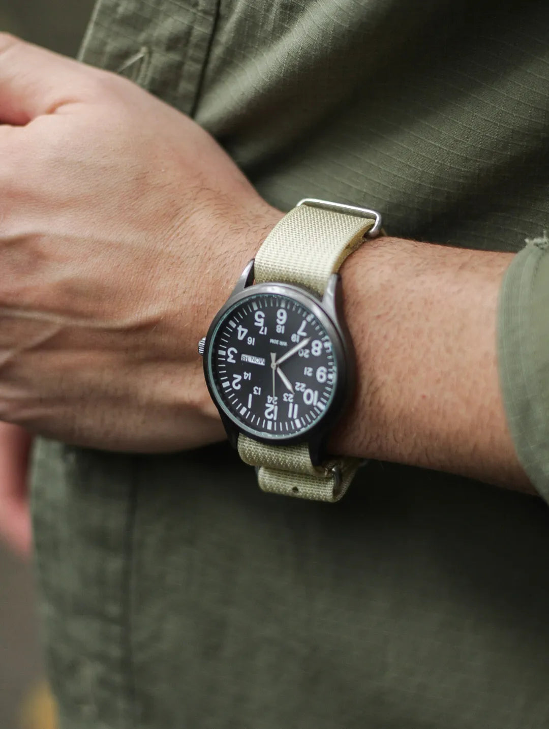 CORREA NATO MILITAR – BEIGE