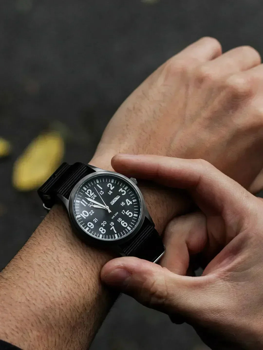 CORREA NATO MILITAR – NEGRO