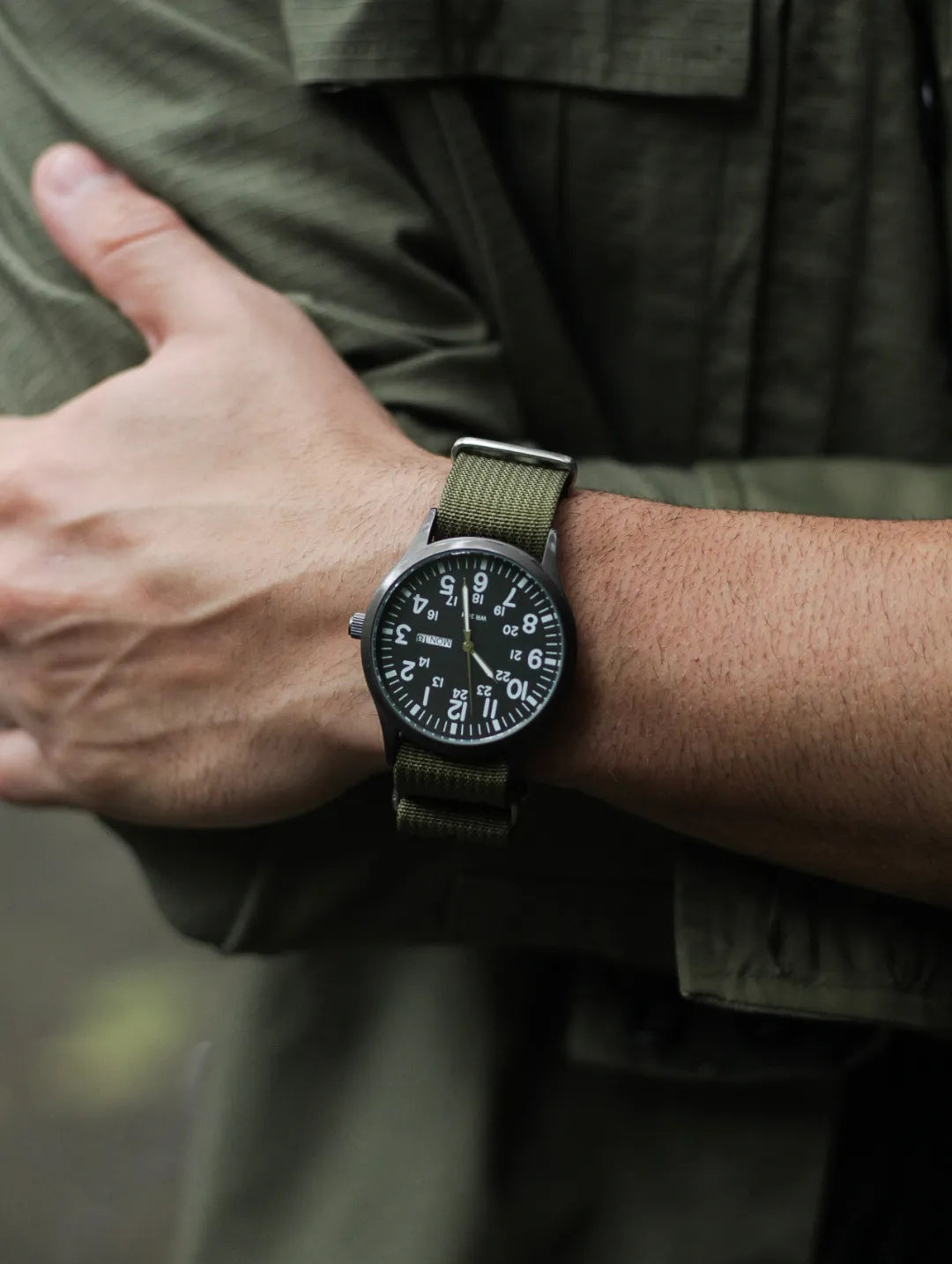 CORREA NATO MILITAR – VERDE