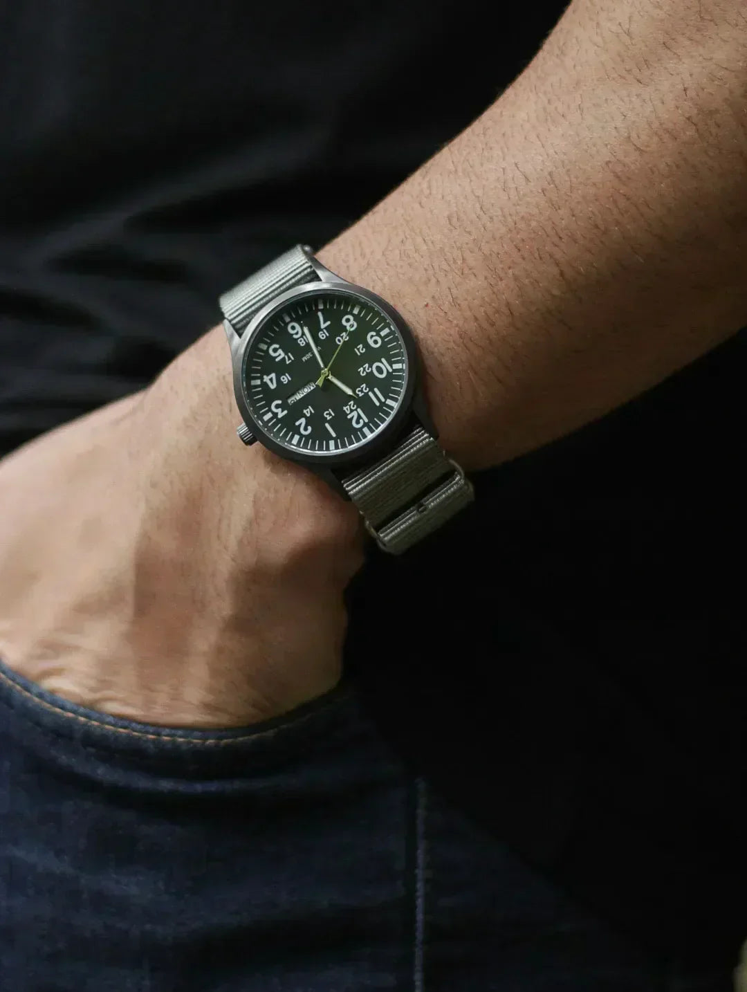CORREA NATO MILITAR – GRIS