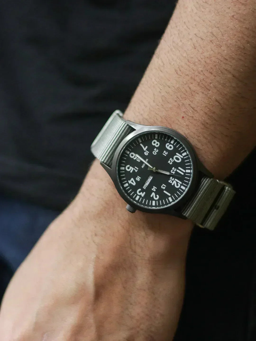 CORREA NATO MILITAR – GRIS
